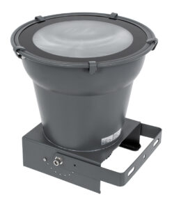 GloboStar® FLOOD-AION 90227 Προβολέας Wall Washer Special Water Effect – Ειδικού Εφέ Νερού LED 40W 2400lm 15° DC 24V Αδιάβροχο IP65 L35.5 x W31.5 x H16.5cm RGBW DMX512 – Γκρι Ανθρακί – 3 Years Warranty