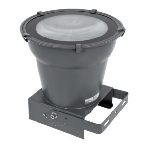 GloboStar® FLOOD-AION 90227 Προβολέας Wall Washer Special Water Effect – Ειδικού Εφέ Νερού LED 40W 2400lm 15° DC 24V Αδιάβροχο IP65 L35.5 x W31.5 x H16.5cm RGBW DMX512 – Γκρι Ανθρακί – 3 Years Warranty