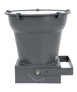 GloboStar® FLOOD-AION 90227 Προβολέας Wall Washer Special Water Effect – Ειδικού Εφέ Νερού LED 40W 2400lm 15° DC 24V Αδιάβροχο IP65 L35.5 x W31.5 x H16.5cm RGBW DMX512 – Γκρι Ανθρακί – 3 Years Warranty