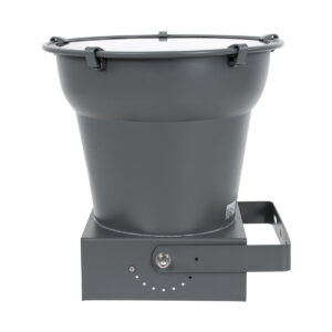 GloboStar® FLOOD-AION 90227 Προβολέας Wall Washer Special Water Effect – Ειδικού Εφέ Νερού LED 40W 2400lm 15° DC 24V Αδιάβροχο IP65 L35.5 x W31.5 x H16.5cm RGBW DMX512 – Γκρι Ανθρακί – 3 Years Warranty