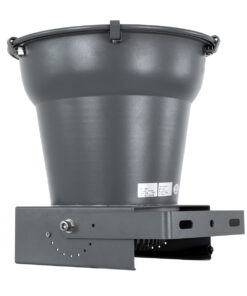 GloboStar® FLOOD-AION 90227 Προβολέας Wall Washer Special Water Effect – Ειδικού Εφέ Νερού LED 40W 2400lm 15° DC 24V Αδιάβροχο IP65 L35.5 x W31.5 x H16.5cm RGBW DMX512 – Γκρι Ανθρακί – 3 Years Warranty