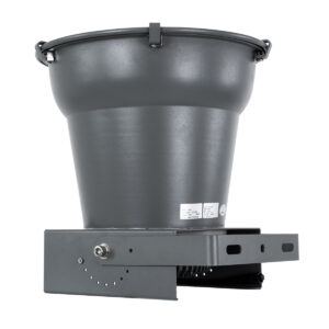 GloboStar® FLOOD-AION 90227 Προβολέας Wall Washer Special Water Effect – Ειδικού Εφέ Νερού LED 40W 2400lm 15° DC 24V Αδιάβροχο IP65 L35.5 x W31.5 x H16.5cm RGBW DMX512 – Γκρι Ανθρακί – 3 Years Warranty