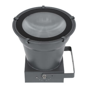 GloboStar® FLOOD-AION 90227 Προβολέας Wall Washer Special Water Effect – Ειδικού Εφέ Νερού LED 40W 2400lm 15° DC 24V Αδιάβροχο IP65 L35.5 x W31.5 x H16.5cm RGBW DMX512 – Γκρι Ανθρακί – 3 Years Warranty