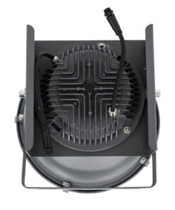 GloboStar® FLOOD-AION 90227 Προβολέας Wall Washer Special Water Effect – Ειδικού Εφέ Νερού LED 40W 2400lm 15° DC 24V Αδιάβροχο IP65 L35.5 x W31.5 x H16.5cm RGBW DMX512 – Γκρι Ανθρακί – 3 Years Warranty