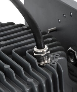 GloboStar® FLOOD-AION 90227 Προβολέας Wall Washer Special Water Effect – Ειδικού Εφέ Νερού LED 40W 2400lm 15° DC 24V Αδιάβροχο IP65 L35.5 x W31.5 x H16.5cm RGBW DMX512 – Γκρι Ανθρακί – 3 Years Warranty