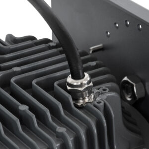 GloboStar® FLOOD-AION 90227 Προβολέας Wall Washer Special Water Effect – Ειδικού Εφέ Νερού LED 40W 2400lm 15° DC 24V Αδιάβροχο IP65 L35.5 x W31.5 x H16.5cm RGBW DMX512 – Γκρι Ανθρακί – 3 Years Warranty