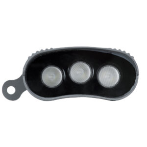 GloboStar® TREELIGHT-ZINA 90230 Κυρτή Μπάρα Φωτισμού Wall Washer με Αντιθαμβωτική Γρίλια Ειδική για Φυτά – Δέντρα LED 3W 255lm 30° DC 24V Αδιάβροχο IP65 Μ9 x Π6.5 x Υ4cm Αρχιτεκτονικό Πορτοκαλί 2200K – Γκρι Ανθρακί – 3 Years Warranty