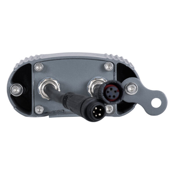 GloboStar® TREELIGHT-ZINA 90230 Κυρτή Μπάρα Φωτισμού Wall Washer με Αντιθαμβωτική Γρίλια Ειδική για Φυτά – Δέντρα LED 3W 255lm 30° DC 24V Αδιάβροχο IP65 Μ9 x Π6.5 x Υ4cm Αρχιτεκτονικό Πορτοκαλί 2200K – Γκρι Ανθρακί – 3 Years Warranty