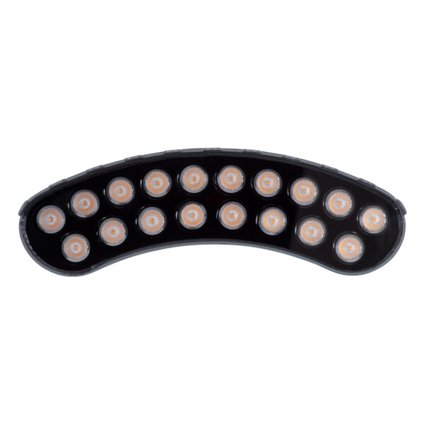 GloboStar® TREELIGHT-KINA 90231 Κυρτή Μπάρα Φωτισμού Wall Washer με Αντιθαμβωτική Γρίλια Ειδική για Φυτά – Δέντρα LED 18W 1530lm 15° DC 24V Αδιάβροχο IP65 L24.5 x W7 x H8cm Αρχιτεκτονικό Πορτοκαλί 2200K – Γκρι Ανθρακί – 3 Years Warranty