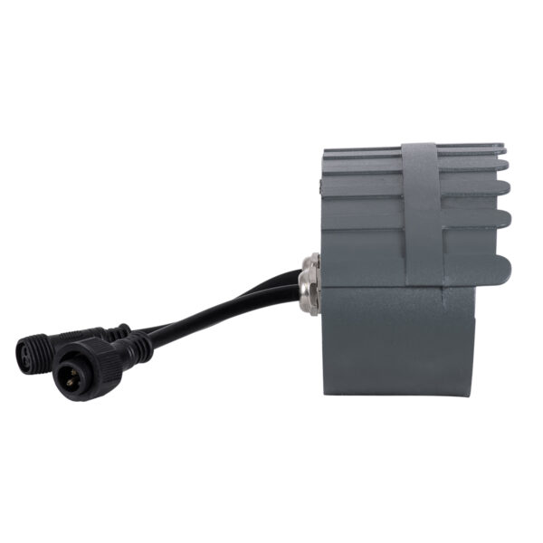 GloboStar® TREELIGHT-KINA 90231 Κυρτή Μπάρα Φωτισμού Wall Washer με Αντιθαμβωτική Γρίλια Ειδική για Φυτά – Δέντρα LED 18W 1530lm 15° DC 24V Αδιάβροχο IP65 L24.5 x W7 x H8cm Αρχιτεκτονικό Πορτοκαλί 2200K – Γκρι Ανθρακί – 3 Years Warranty