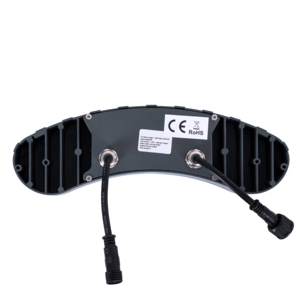 GloboStar® TREELIGHT-KINA 90231 Κυρτή Μπάρα Φωτισμού Wall Washer με Αντιθαμβωτική Γρίλια Ειδική για Φυτά – Δέντρα LED 18W 1530lm 15° DC 24V Αδιάβροχο IP65 L24.5 x W7 x H8cm Αρχιτεκτονικό Πορτοκαλί 2200K – Γκρι Ανθρακί – 3 Years Warranty