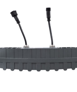 GloboStar® TREELIGHT-KINA 90231 Κυρτή Μπάρα Φωτισμού Wall Washer με Αντιθαμβωτική Γρίλια Ειδική για Φυτά – Δέντρα LED 18W 1530lm 15° DC 24V Αδιάβροχο IP65 L24.5 x W7 x H8cm Αρχιτεκτονικό Πορτοκαλί 2200K – Γκρι Ανθρακί – 3 Years Warranty