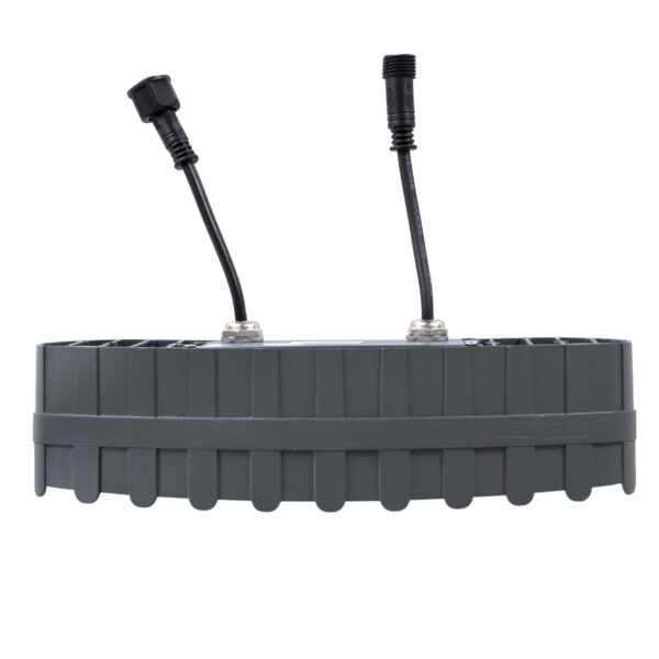 GloboStar® TREELIGHT-KINA 90231 Κυρτή Μπάρα Φωτισμού Wall Washer με Αντιθαμβωτική Γρίλια Ειδική για Φυτά – Δέντρα LED 18W 1530lm 15° DC 24V Αδιάβροχο IP65 L24.5 x W7 x H8cm Αρχιτεκτονικό Πορτοκαλί 2200K – Γκρι Ανθρακί – 3 Years Warranty