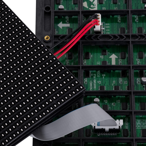 GloboStar® MODULCO 90235 LED Display Module 32x16cm – Πλακίδιο Ψηφιακής Οθόνης LED Video Wall – P6.6 Pro 3840Hz High Refresh Rate 1152 Dots – 46 W ≥4500cd/㎡ DC 4.5~5V – SMD2525 RGB 3in1 4398 Billion Colors – Outdoor IP65 – Μ32 x Υ16cm