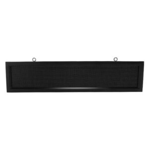 GloboStar® 90251 Κυλιόμενη Ψηφιακή Επιγραφή P10 LED SMD AC 220-240V με Wi-Fi – Αδιάβροχή IP54 – Μονής Όψης – Μ103 x Π9 x Υ23cm Κόκκινο