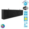 GloboStar® 90255 Κυλιόμενη Ψηφιακή Επιγραφή P10 LED SMD AC 220-240V με Wi-Fi – Αδιάβροχή IP54 – Μονής Όψης – Μ104 x Π9 x Υ24cm RGBW