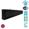 Αδιάβροχη Κυλιόμενη Επιγραφή SMD LED 230V USB & WiFi Κόκκινη Μονής Όψης 168x20cm GloboStar 90261