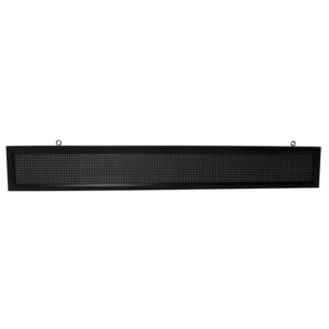 GloboStar® 90262 Κυλιόμενη Ψηφιακή Επιγραφή P10 LED SMD AC 220-240V με Wi-Fi – Αδιάβροχή IP54 – Μονής Όψης – Μ168 x Π9 x Υ24cm Πράσινο
