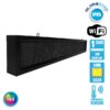 GloboStar® 90265 Κυλιόμενη Ψηφιακή Επιγραφή P10 LED SMD AC 220-240V με Wi-Fi – Αδιάβροχή IP54 – Μονής Όψης – Μ168 x Π9 x Υ24cm RGBW