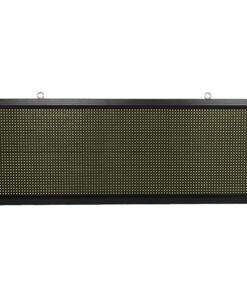 GloboStar® 90270 Κυλιόμενη Ψηφιακή Επιγραφή P10 LED SMD AC 220-240V με Wi-Fi – Αδιάβροχή IP54 – Μονής Όψης – Μ104 x Π9 x Υ40cm Ψυχρό Λευκό 6000K