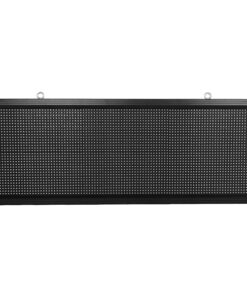 GloboStar® 90271 Κυλιόμενη Ψηφιακή Επιγραφή P10 LED SMD AC 220-240V με Wi-Fi – Αδιάβροχή IP54 – Μονής Όψης – Μ104 x Π9 x Υ40cm Κόκκινο