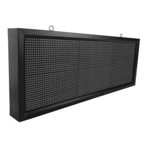 Αδιάβροχη Κυλιόμενη Επιγραφή SMD LED 230V USB & WiFi Πράσινη Μονής Όψης 104x40cm GloboStar 90272