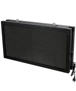GloboStar® DISPLAY 90278 LED Scrolling Display 64x32cm – Κυλιόμενη Ψηφιακή Πινακίδα / Επιγραφή Διπλής Όψης P10 LED SMD AC 220-240V – Λειτουργία μέσω Wi-Fi με Εφαρμογή APP – Αισθήτηρας Θερμοκρασίας και Υγρασίας – Αδιάβροχο IP65 – Μ70 x Π11 x Υ38.5cm – Κόκκινο – 1 Χρόνο Εγγύηση