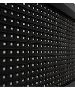 GloboStar® 90282 Κυλιόμενη Ψηφιακή Επιγραφή P10 LED SMD AC 220-240V με Wi-Fi – Αδιάβροχή IP54 – Μονής Όψης – Μ168 x Π9 x Υ40cm Πράσινο