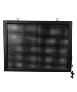 GloboStar® DISPLAY 90287 LED Scrolling Display 64x48cm – Κυλιόμενη Ψηφιακή Πινακίδα / Επιγραφή Μονής Όψης P10 LED SMD AC 220-240V – Λειτουργία μέσω Wi-Fi με Εφαρμογή APP – Αισθήτηρας Θερμοκρασίας και Υγρασίας – Αδιάβροχο IP65 – Μ72 x Π9 x Υ56cm – RGB – 1 Χρόνο Εγγύηση