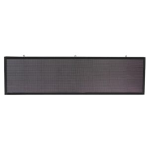 GloboStar® 90292 Κυλιόμενη Ψηφιακή Επιγραφή P10 LED SMD AC 220-240V με Wi-Fi – Αδιάβροχή IP54 – Μονής Όψης – Μ264 x Π9 x Υ72cm Πράσινο