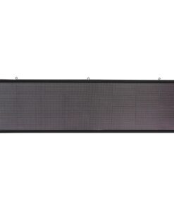 GloboStar® 90295 Κυλιόμενη Ψηφιακή Επιγραφή P10 LED SMD AC 220-240V με Wi-Fi – Αδιάβροχή IP54 – Μονής Όψης – Μ264 x Π9 x Υ72cm RGBW