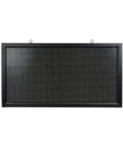 GloboStar® DISPLAY 90296 LED Scrolling Display 96x48cm – Κυλιόμενη Ψηφιακή Πινακίδα / Επιγραφή Μονής Όψης P10 LED SMD AC 220-240V – Λειτουργία μέσω Wi-Fi με Εφαρμογή APP – Αισθήτηρας Θερμοκρασίας και Υγρασίας – Αδιάβροχο IP65 – Μ104 x Π9 x Υ56cm – Κόκκινο – 1 Χρόνο Εγγύηση