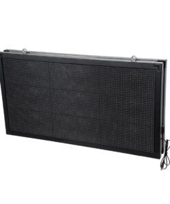 GloboStar® DISPLAY 90299 LED Scrolling Display 96x48cm – Κυλιόμενη Ψηφιακή Πινακίδα / Επιγραφή Διπλής Όψης P10 LED SMD AC 220-240V – Λειτουργία μέσω Wi-Fi με Εφαρμογή APP – Αισθήτηρας Θερμοκρασίας και Υγρασίας – Αδιάβροχο IP65 – Μ102 x Π11 x Υ54.5cm – RGB – 1 Χρόνο Εγγύηση