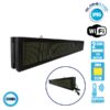 Αδιάβροχη Κυλιόμενη Επιγραφή SMD 230V USB & WiFi Λευκή Διπλής Όψης 168x20cm GloboStar 90310