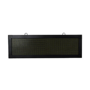 GloboStar® DISPLAY 90316 LED Scrolling Display 64x16cm – Κυλιόμενη Ψηφιακή Πινακίδα / Επιγραφή Διπλής Όψης P10 LED SMD AC 220-240V – Λειτουργία μέσω Wi-Fi με Εφαρμογή APP – Αισθήτηρας Θερμοκρασίας και Υγρασίας – Αδιάβροχο IP65 – Μ70.5 x Π11 x Υ22.5cm – Ψυχρό Λευκό 6000K – 1 Χρόνο Εγγύηση