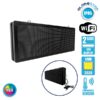 Αδιάβροχη Κυλιόμενη Επιγραφή SMD LED 230V USB & WiFi RGB Διπλής Όψης 104x40cm GloboStar 90325