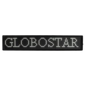 GloboStar® 90330 Κυλιόμενη Ψηφιακή Επιγραφή P10 LED SMD AC 220-240V με Wi-Fi – Αδιάβροχή IP65 – Διπλής Όψης – Μ168 x Π12 x Υ40cm Ψυχρό Λευκό 6000K