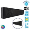 Αδιάβροχη Κυλιόμενη Επιγραφή SMD LED 230V USB & WiFi RGB Διπλής Όψης 168x40cm GloboStar 90335