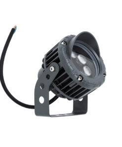 GloboStar® TREELIGHT-VINA 90357 Σποτ Φωτισμού με Αντιθαμβωτική Γρίλια Ειδικό για Φυτά – Δέντρα με Βάση Κήπου / Καρφωτό LED 6W 540lm 10° DC 24V Αδιάβροχο IP65 L13 x W9.5 x H9.5cm Θερμό Λευκό 3000K – Γκρι Ανθρακί – 3 Years Warranty