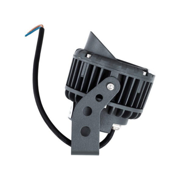 GloboStar® TREELIGHT-VINA 90357 Σποτ Φωτισμού με Αντιθαμβωτική Γρίλια Ειδικό για Φυτά – Δέντρα με Βάση Κήπου / Καρφωτό LED 6W 540lm 10° DC 24V Αδιάβροχο IP65 L13 x W9.5 x H9.5cm Θερμό Λευκό 3000K – Γκρι Ανθρακί – 3 Years Warranty