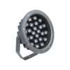 GloboStar® TREELIGHT-RIVA 90365 Σποτ Φωτισμού Ειδικό για Φυτά – Δέντρα με Βάση Κήπου / Καρφωτό LED 24W 2280lm 10° DC 24V Αδιάβροχο IP67 Φ20.5 x Υ6.5cm Φυσικό Λευκό 4500K – Γκρι Ανθρακί – 3 Years Warranty