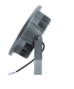 GloboStar® TREELIGHT-RIVA 90365 Σποτ Φωτισμού Ειδικό για Φυτά – Δέντρα με Βάση Κήπου / Καρφωτό LED 24W 2280lm 10° DC 24V Αδιάβροχο IP67 Φ20.5 x Υ6.5cm Φυσικό Λευκό 4500K – Γκρι Ανθρακί – 3 Years Warranty