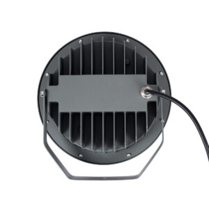 GloboStar® TREELIGHT-RIVA 90365 Σποτ Φωτισμού Ειδικό για Φυτά – Δέντρα με Βάση Κήπου / Καρφωτό LED 24W 2280lm 10° DC 24V Αδιάβροχο IP67 Φ20.5 x Υ6.5cm Φυσικό Λευκό 4500K – Γκρι Ανθρακί – 3 Years Warranty