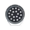 GloboStar® TREELIGHT-RIVA 90366 Σποτ Φωτισμού Ειδικό για Φυτά – Δέντρα με Βάση Κήπου / Καρφωτό LED 24W 2040lm 10° DC 24V Αδιάβροχο IP67 Φ20.5 x Υ6.5cm RGBW DMX512 – Γκρι Ανθρακί – 3 Years Warranty