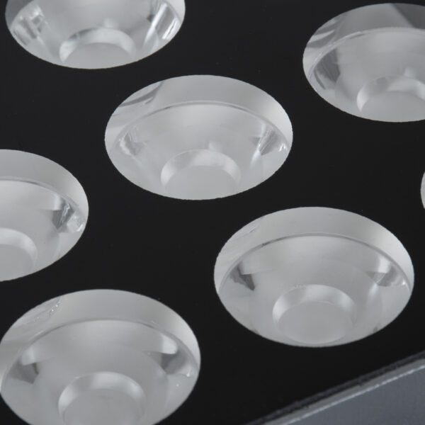 GloboStar® FLOOD-TINY 90367 Προβολέας Wall Washer για Φωτισμό Κτιρίων LED 27W 2295lm 3° DC 24V Αδιάβροχο IP65 L13.8 x W16.4 x H7cm Αρχιτεκτονικό Πορτοκαλί 2200K – Γκρι Ανθρακί – 3 Years Warranty