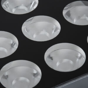 GloboStar® FLOOD-TINY 90369 Προβολέας Wall Washer για Φωτισμό Κτιρίων LED 27W 2565lm 3° DC 24V Αδιάβροχο IP65 L13.8 x W16.4 x H7cm Φυσικό Λευκό 4500K – Γκρι Ανθρακί – 3 Years Warranty