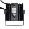 GloboStar® FLOOD-TINY 90370 Προβολέας Wall Washer για Φωτισμό Κτιρίων LED 27W 2295lm 3° DC 24V Αδιάβροχο IP65 L13.8 x W16.4 x H7cm RGBW DMX512 – Γκρι Ανθρακί – 3 Years Warranty