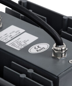 GloboStar® FLOOD-TINY 90370 Προβολέας Wall Washer για Φωτισμό Κτιρίων LED 27W 2295lm 3° DC 24V Αδιάβροχο IP65 L13.8 x W16.4 x H7cm RGBW DMX512 – Γκρι Ανθρακί – 3 Years Warranty