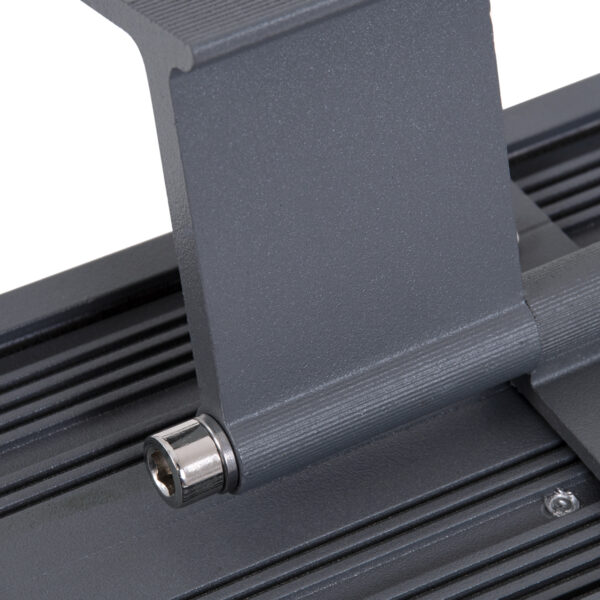 GloboStar® FLOOD-DANY 90374 Προβολέας Wall Washer για Φωτισμό Κτιρίων LED 24W 2040lm 5° DC 24V Αδιάβροχο IP65 L16 x W9.5 x H7.5cm Αρχιτεκτονικό Πορτοκαλί 2200K – Γκρι Ανθρακί – 3 Years Warranty
