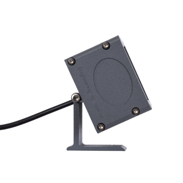 GloboStar® FLOOD-DANY 90374 Προβολέας Wall Washer για Φωτισμό Κτιρίων LED 24W 2040lm 5° DC 24V Αδιάβροχο IP65 L16 x W9.5 x H7.5cm Αρχιτεκτονικό Πορτοκαλί 2200K – Γκρι Ανθρακί – 3 Years Warranty